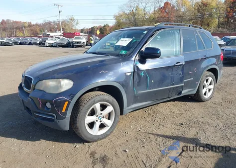 2009 BMW X5 xDrive30I z USA, uszkodzony, nr VIN 5UXFE43599L260644